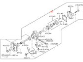 OEM 1989 Nissan Pathfinder Pump Assy-Power Steering - 49110-09G11