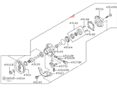 OEM 1987 Nissan Pathfinder Pump Assy-Power Steering - 49110-09G11