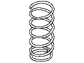 OEM 1990 Nissan D21 Leaf Spring - 5502017C10