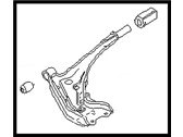 OEM Nissan Stanza Arm Assembly-Lower LH - 54501-65E05