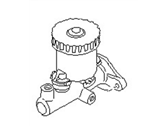 OEM Nissan D21 Master Cylinder - 46010-31G01