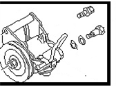 OEM 1984 Nissan Stanza Pump Assembly Power - 49110-D0300