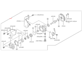 OEM 1994 Nissan Sentra Pump Assy-Power Steering - 49110-52Y00