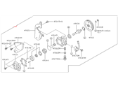 OEM Nissan NX Pump Assy-Power Steering - 49110-52Y00