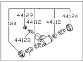 OEM 1986 Nissan Pulsar NX Cup Kt Brake Cylinder - D4100-G5192