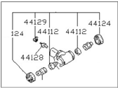 OEM 1987 Nissan Maxima Cup Kt Brake Cylinder - D4100-60A92