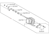 OEM 1995 Nissan Altima Throttle Chamber Assembly - 16119-1E400