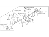 OEM Nissan 200SX Pump Assy-Power Steering - 49110-4B000