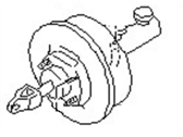 OEM 1988 Nissan Van MASTERVACUUM Assembly-Brake - 47210-23C00