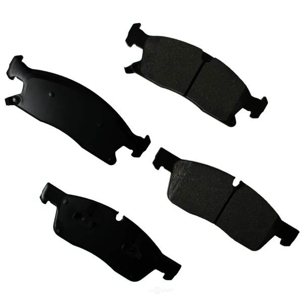 Akebono Pro-ACT™ Ultra-Premium Ceramic Front Disc Brake Pads ACT1629A