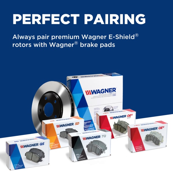 Wagner Brake Rotor BD125507E