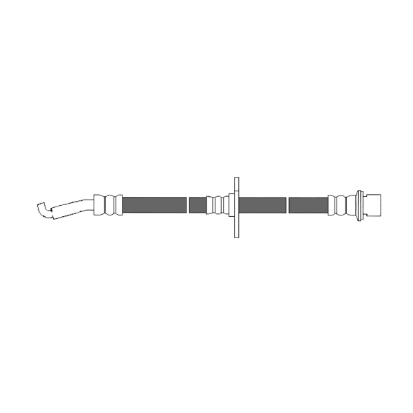 Centric Front Driver Side Brake Hose 150.44138