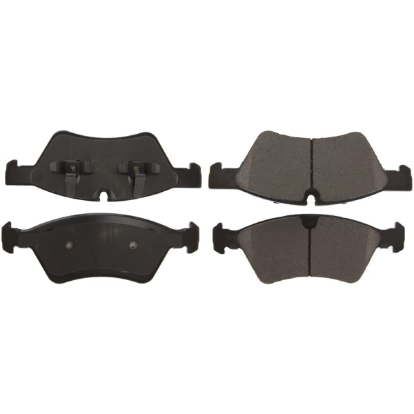 Centric Posi Quiet™ Ceramic Front Disc Brake Pads 105.11230