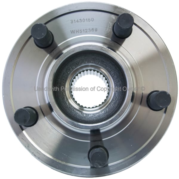 Quality-Built WHEEL BEARING AND HUB ASSEMBLY WH512369