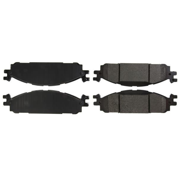 Centric Posi Quiet™ Extended Wear Semi-Metallic Front Disc Brake Pads 106.15080
