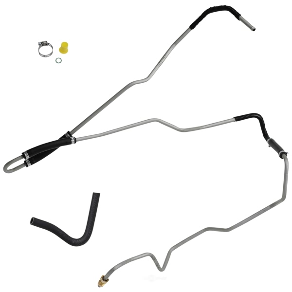 Gates Power Steering Return Line Hose Assembly From Gear 366227