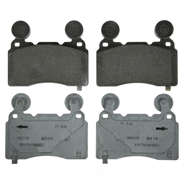 Wagner Thermoquiet Semi Metallic Front Disc Brake Pads MX1474