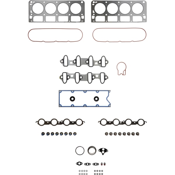 Victor Reinz Top Hat Design Valve Stem Seals Cylinder Head Gasket Set 02-10171-01