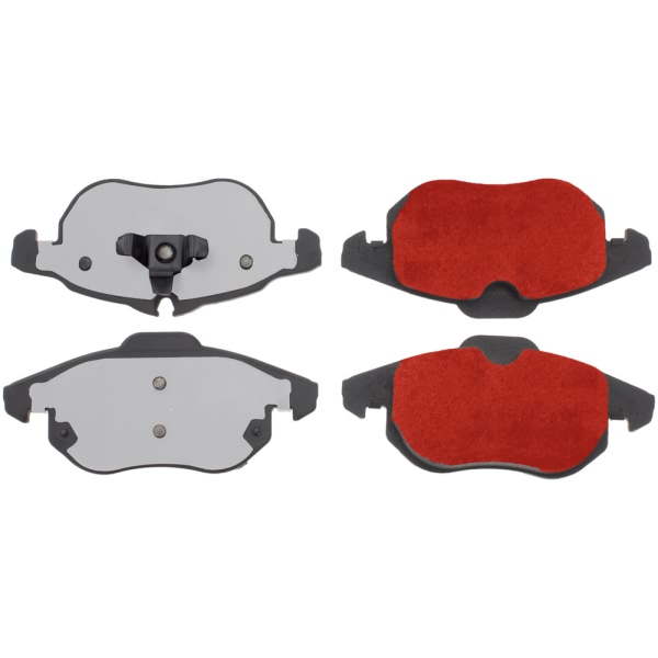 Centric Posi Quiet Pro™ Semi-Metallic Front Disc Brake Pads 500.09721