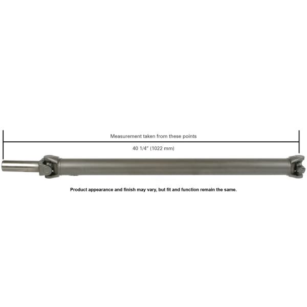 Cardone Reman Remanufactured Driveshaft/ Prop Shaft 65-9390