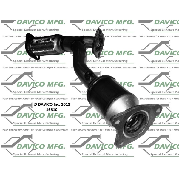 Davico Direct Fit Catalytic Converter and Pipe Assembly 19310