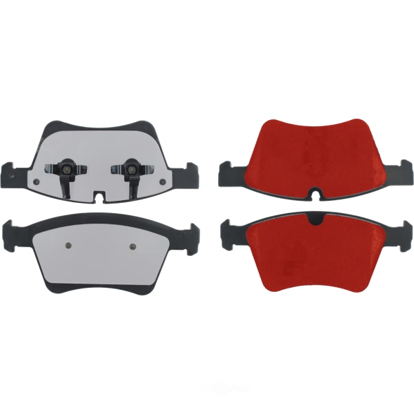 Centric Posi Quiet Pro™ Semi-Metallic Front Disc Brake Pads 500.12720