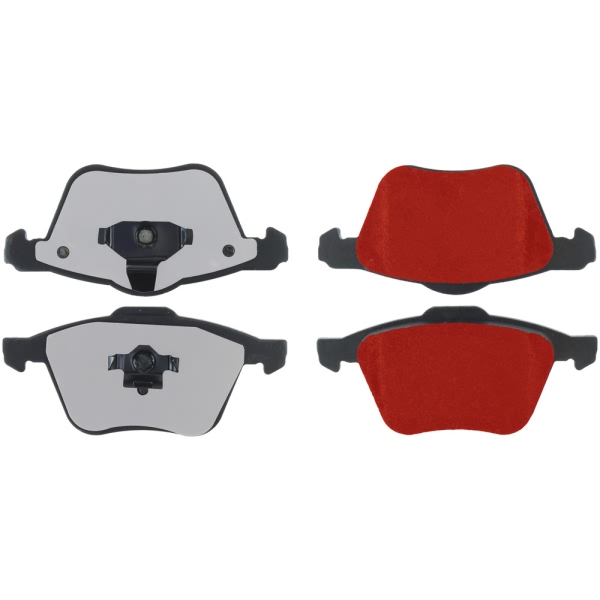 Centric Posi Quiet Pro™ Semi-Metallic Front Disc Brake Pads 500.09790
