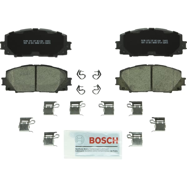 Bosch QuietCast™ Premium Ceramic Front Disc Brake Pads BC1184