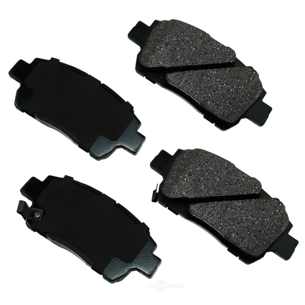 Akebono Pro-ACT™ Ultra-Premium Ceramic Front Disc Brake Pads ACT822