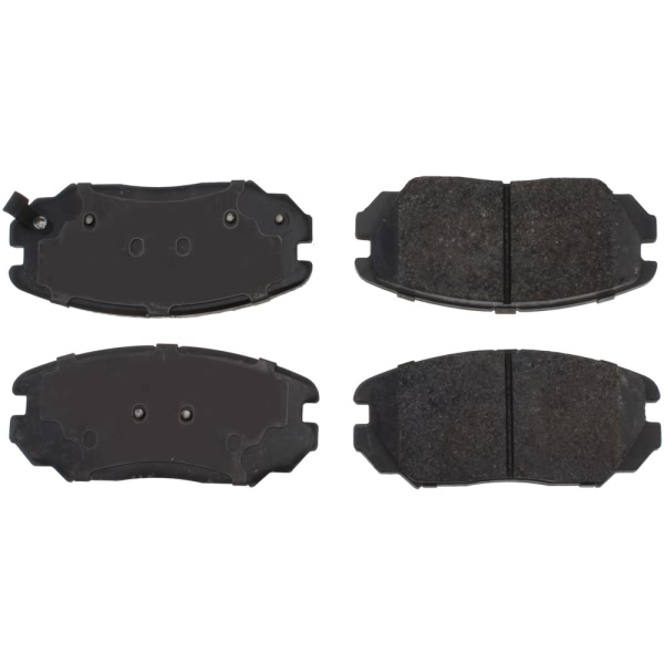 Centric Posi Quiet™ Extended Wear Semi-Metallic Front Disc Brake Pads 106.11251