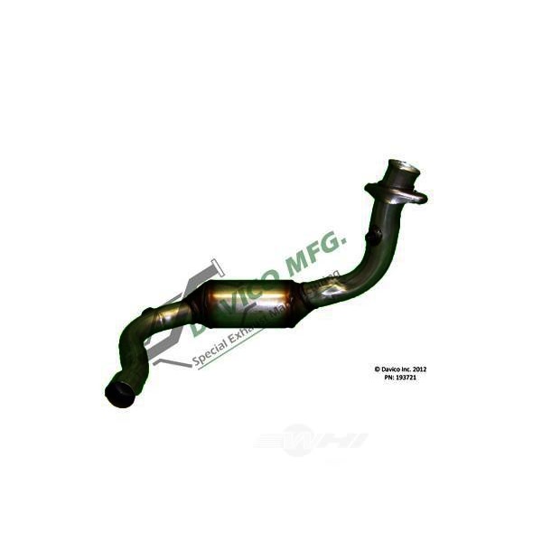 Davico Direct Fit Catalytic Converter and Pipe Assembly 193721