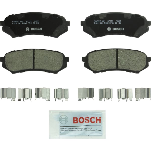 Bosch QuietCast™ Premium Ceramic Rear Disc Brake Pads BC773