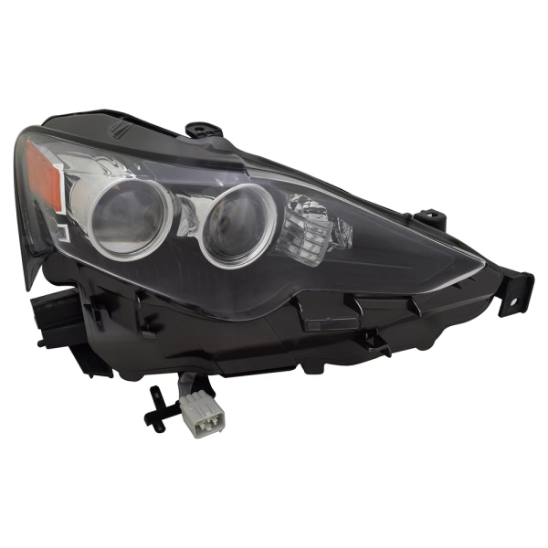 TYC Passenger Side Replacement Headlight 20-9525-00-9