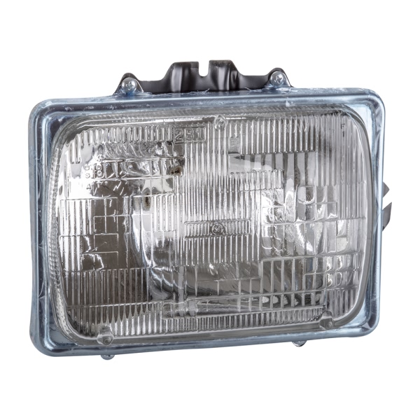 TYC Replacement 7X6 Rectangular Passenger Side Chrome Sealed Beam Headlight 22-1039