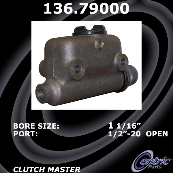 Centric Premium Clutch Master Cylinder 136.79000