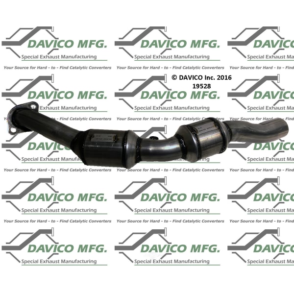 Davico Direct Fit Catalytic Converter and Pipe Assembly 19528