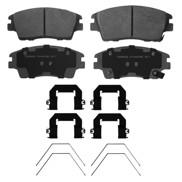 Wagner Thermoquiet Ceramic Front Disc Brake Pads QC1847