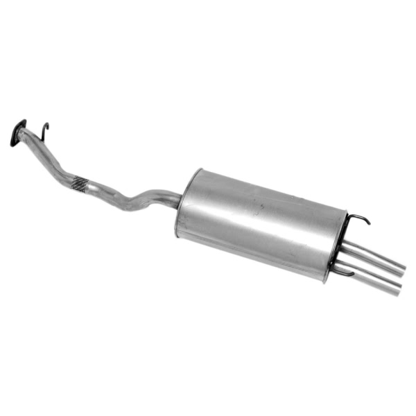 Walker Quiet Flow Stainless Steel Oval Aluminized Exhaust Muffler And Pipe Assembly 55023