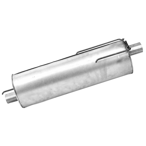 Walker Quiet Flow Stainless Steel Oval Aluminized Exhaust Muffler And Pipe Assembly 50051