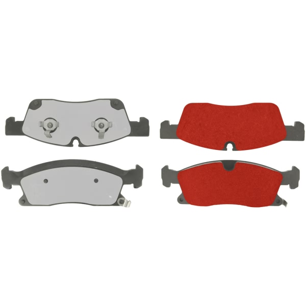 Centric Posi Quiet Pro™ Semi-Metallic Front Disc Brake Pads 500.16290