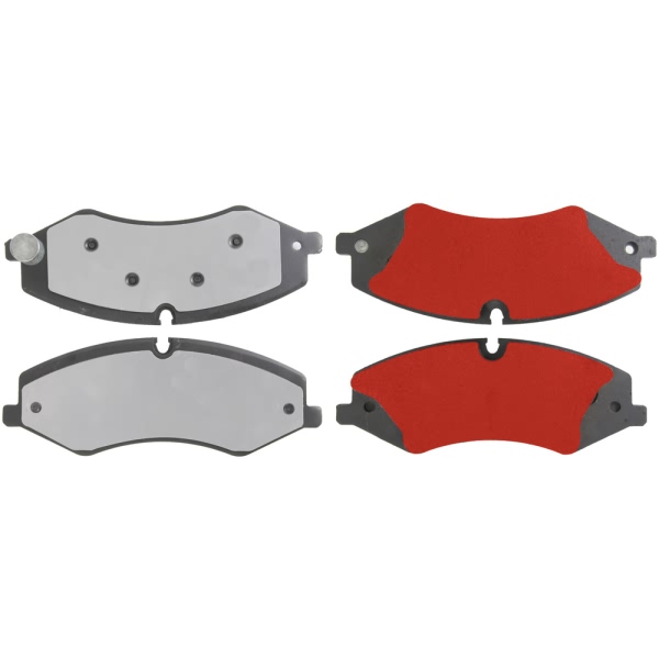 Centric Posi Quiet Pro™ Semi-Metallic Front Disc Brake Pads 500.14790