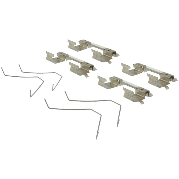 Centric Posi Quiet™ Extended Wear Semi-Metallic Front Disc Brake Pads 106.09142