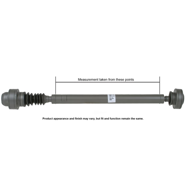 Cardone Reman Remanufactured Driveshaft/ Prop Shaft 65-9314