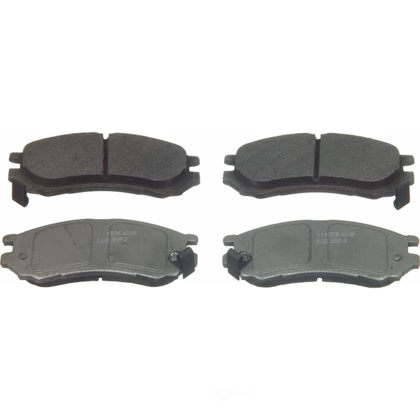 Wagner ThermoQuiet Semi-Metallic Disc Brake Pad Set MX728