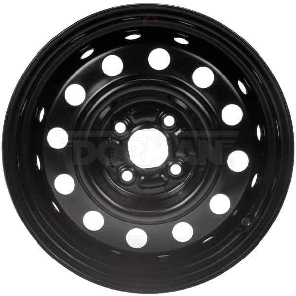 Dorman Double Row Hole Black 15X6 Steel Wheel 939-125