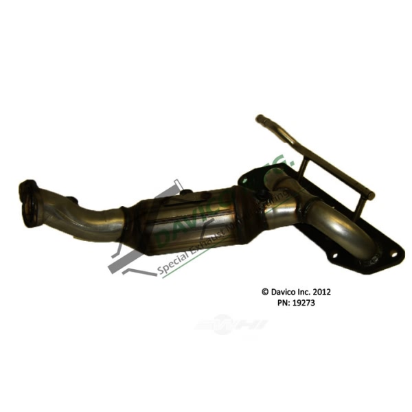 Davico Exhaust Manifold with Integrated Catalytic Converter 19273