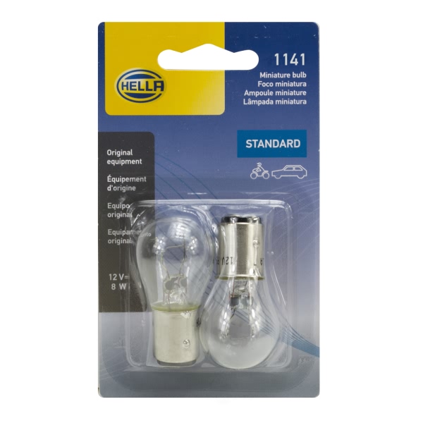 Hella 1141Tb Standard Series Incandescent Miniature Light Bulb 1141TB