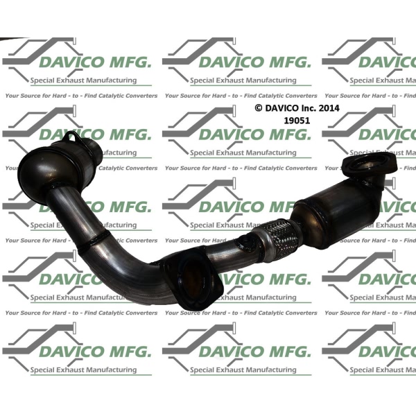 Davico Direct Fit Catalytic Converter and Pipe Assembly 19051