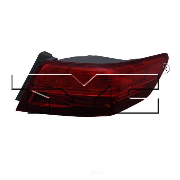 TYC Passenger Side Outer Replacement Tail Light 11-6481-00
