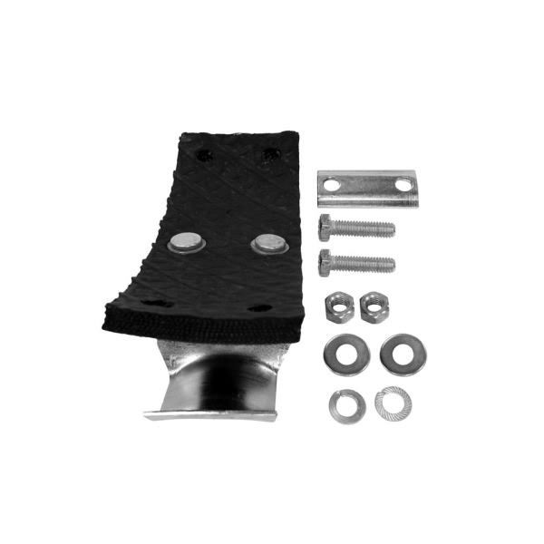 Walker Steel Rubber Silver Black Exhaust Hanger 35819